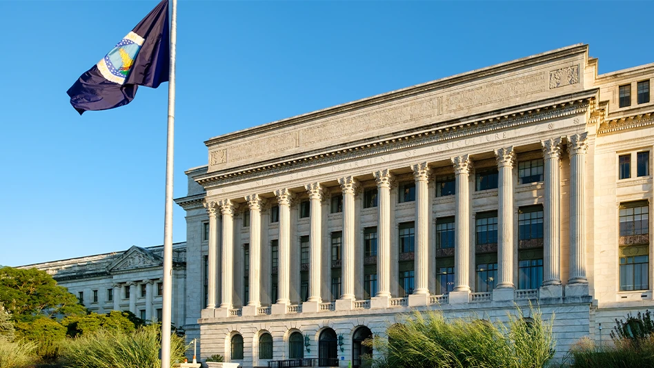 The US Department of Agriculture in Washington D.C.