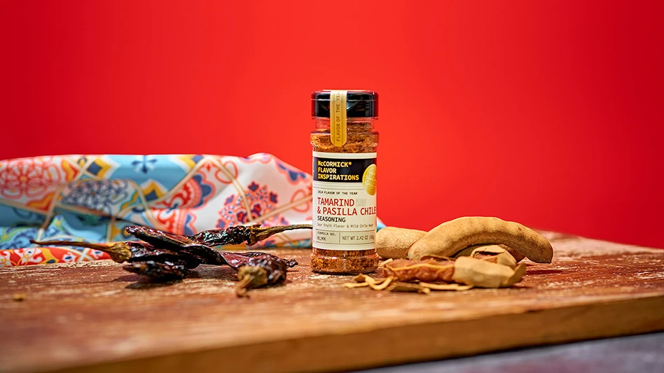 McCormick released the new Tamarind & Pasilla Chile Seasoning in tandem with its flavor of the year announcement.