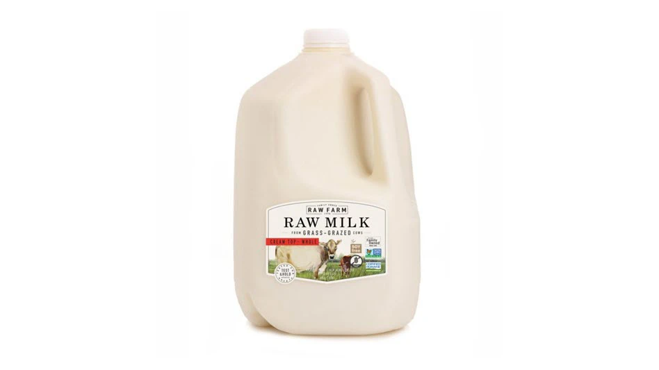 raw farm milk